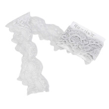 Decorative Nylon Lace Ribbon 4.5cm Zigzag Pattern 10 Yards Long