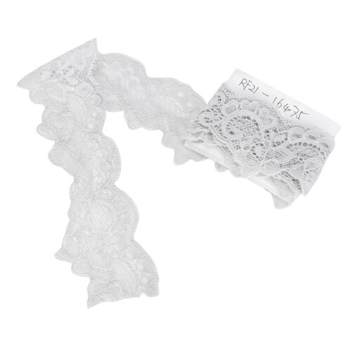 Decorative Nylon Lace Ribbon 4.5cm Zigzag Pattern 10 Yards Long