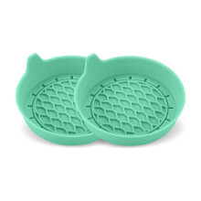 (Green, 2pcs) Non-Slip Car Cup Holder Coasters - Holiday Gifts