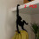 Kitchen Wall Door Metal Hook Key Hanger Cat Tail Monkey Shaped Decor Holder Clothes Storage Rack Seamless Hook Tool 2