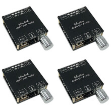 4X XY-C50L  5.0 AUX Digital Power Amplifier Board 2X 50W Alto-Falante EstéReo AMP MóDulo de ÁUdio Home MúSica