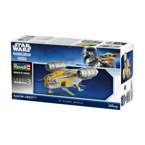 Revell Revell 06747 The Mandalorian: Razor Crest 1:72 Model Kit 1