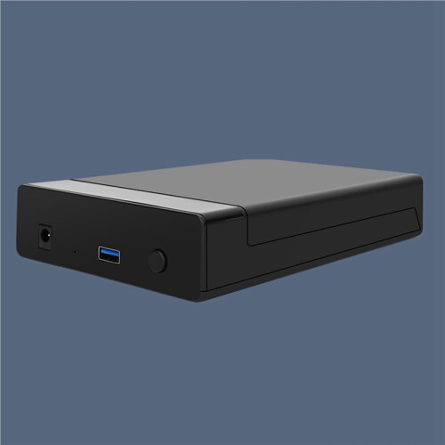 2X External HDD Case 2.5/3.5 Inch SSD External Hard Drive Box Enclosure  to USB 3.0 Hard Disk Case Adapter US Plug 2