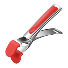 (Red) Stainless Steel 304 Kitchen Anti-Slip Clamp