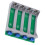 DIY 21700 Battery Base Kit 4-Way Battery Test Socket for 4-Way 21700 Battery Capacity Internal Resistance Tester Module 4