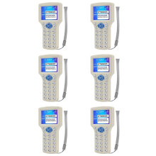 6X Lettore di Card RFID NFC Duplicatore RFID 125K 13,56 MHz Scrittore di Chiavi IC/ID Programmatore RFID Replicatore di Chiavi