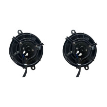 2pcs 5inch 12V Motorcycle Cooling Fan Oil Cooler Engine Electric Radiator for ATV