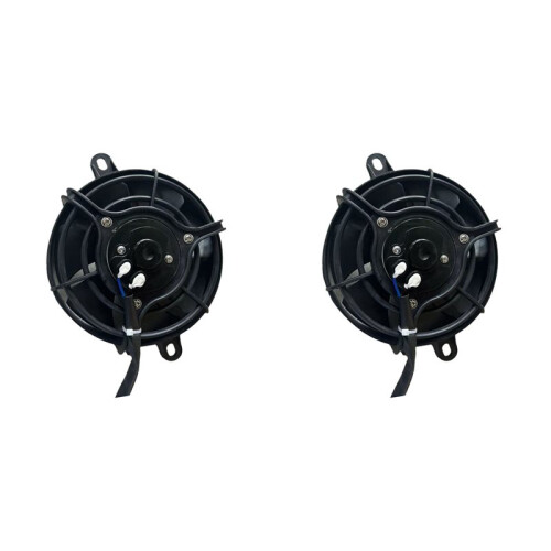 2X Ventilador de Refrigeração para Motocicleta de 5 Polegadas 12V, Radiador de Óleo, Motor Elétrico, Acessórios para , para , para ,