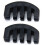 2X Rubber 4/4 Violin Practice Mute Black 1