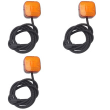 3X Luz LED de Posición Lateral para Camión, Compatible con Lámpara de Señalización para  TGM TGA TGX, Repuesto 81252606101 y 81252606097