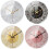 Acrylic Round Wall Clock Silent 12 Inch Rose Gold 4