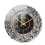 Acrylic Round Wall Clock Silent 12 Inch Rose Gold 6