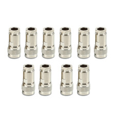10 Pcs N Type Male Clamp RG8 LMR400 RG165 RG213 7D-FB RF Coaxial Connector