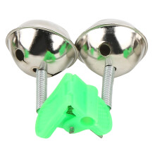 5 Fishing Bite Alarms Twin Bell Rod Clip