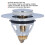 Rustproof Drain Plug for Basin Durable Non-Slip Tightly Sealed Easy to Setup 6