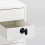 Lot de 2 poignées de commode, poignées de porte de placard, style steampunk, noires. 2