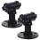 Lot de 2 poignées de commode, poignées de porte de placard, style steampunk, noires. 7