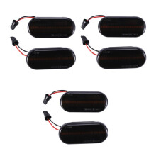 6x Luz Dinámica del Agua del Coche Led Señal de Foliada para Bora 3 4 3Bg Sb6 Negro