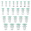 Glass Ear Plugs Single Flare 3-25mm 1 Pair 2