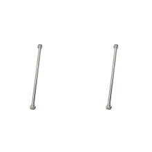 2X M12 Steam Cleaner Stainless Steel Connecting Pipe for Handheld Steam Cleaner Accessories