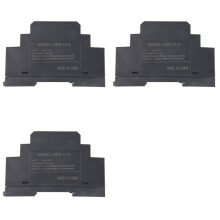 3X DIN Rail Power Supply 5V 3A 15W, Input 100-240V AC 50/60Hz DIN Rail Transformer for Home or Industrial Automation