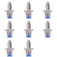 8X Adaptateur à Fibre Optique pour Convertisseur Hybride à Coupleur Monomode FC-SC pour FC Mâle à SC Femelle