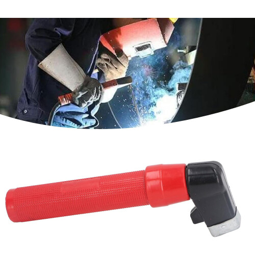 Electrode Holder Stick Welding Electrode Holder Non Slip Handle Electrode Jaw Holding Plier 400A 2