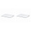 2X  Touchpad Multi-Function Gestures Trackpad Rechargeable Wireless Touchpad for Laptop IOS , White 1