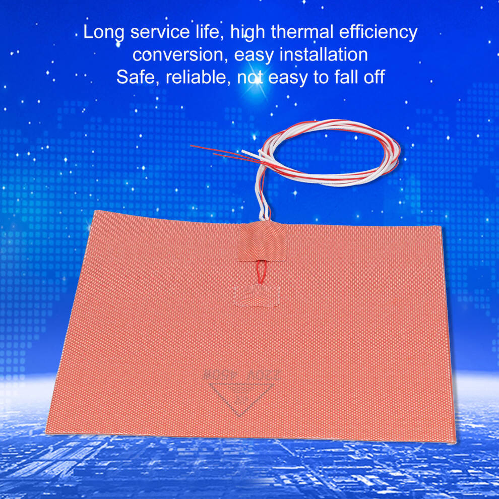 450W Silicone Heating Mat 250x250mm 220V