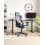 Beliani Office Chair GAMER Faux Leather Dark Blue 2