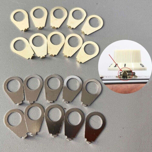 Guitar Knob Pointer Plate Indicator Washers for Gibson Les 1