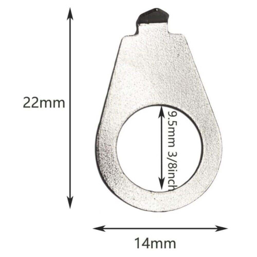 Guitar Knob Pointer Plate Indicator Washers for Gibson Les 2