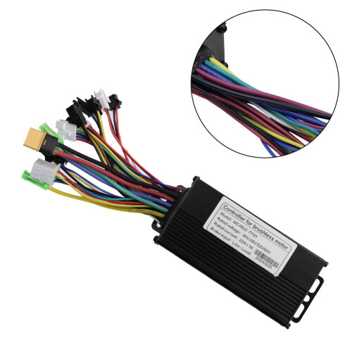 Ελεγκτής χωρίς ψήκτρες 36V-60V Έξυπνο ηλεκτρικό σκούτερ 3 λειτουργιών ημιτονοειδούς 2