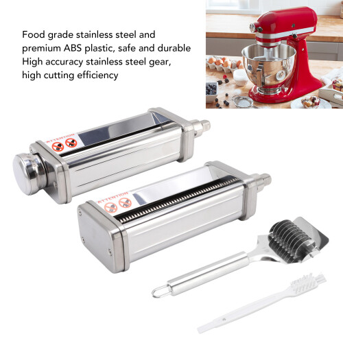Stainless Steel Pasta Attachment 8 Gears