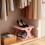 Pink Shoe Rack Thickened Wide Stackable 10.6x10.2x6.5in 4