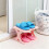 Pink Shoe Rack Thickened Wide Stackable 10.6x10.2x6.5in 5