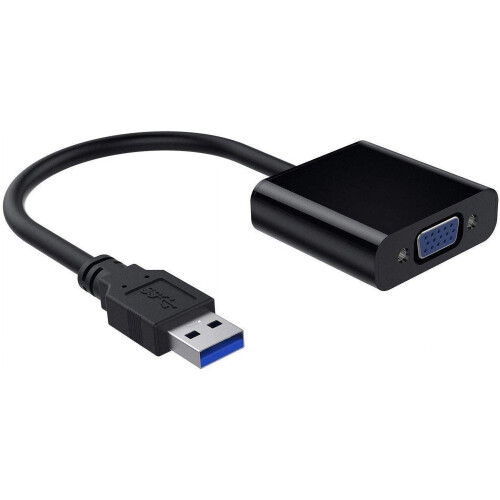 Προσαρμογέας USB3.0 σε VGAΜετατροπέας πολλαπλών οθονών 1080P, συμβατός με Windows 7/8/8.1/10 1