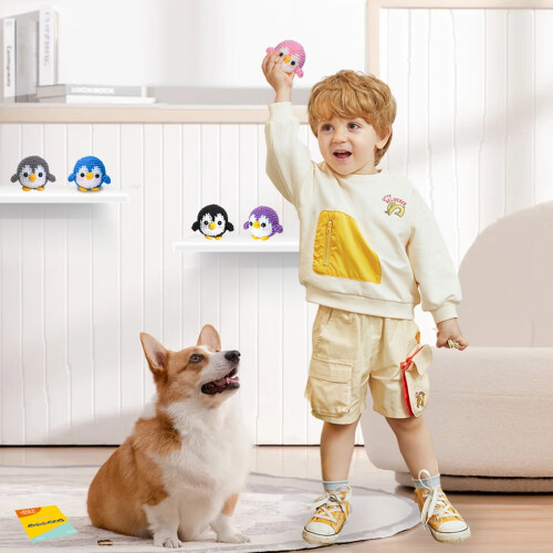 Kids Crochet Kit Penguin DIY with Guide and Video Tutorials 2