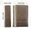 Microfiber Car Seatbelt Pad Covers Brown 27x6.5 cm 2 pcs 5