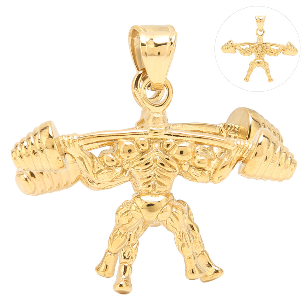 Elegant Weightlifter Zipper Pulls for Luggage