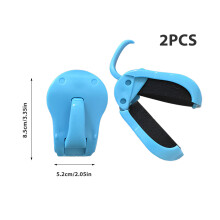 (Blue, 2pcs) Pince Anti-Enchevêtrement pour Canne à Pêche