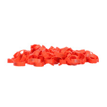 100 Clip On Poultry ID Foot Rings