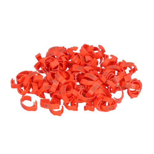 Adjustable Poultry Foot Rings 100pk 2