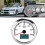 Zeiger-Tachometer wasserdicht 3-in-1 Auto- oder Bootmesser, IP67 1