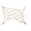 Small Pet Climbing Rope Net Parrots Hamsters Durable Hemp Material 1.2m 2