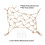 Small Pet Climbing Rope Net Parrots Hamsters Durable Hemp Material 1.2m 9