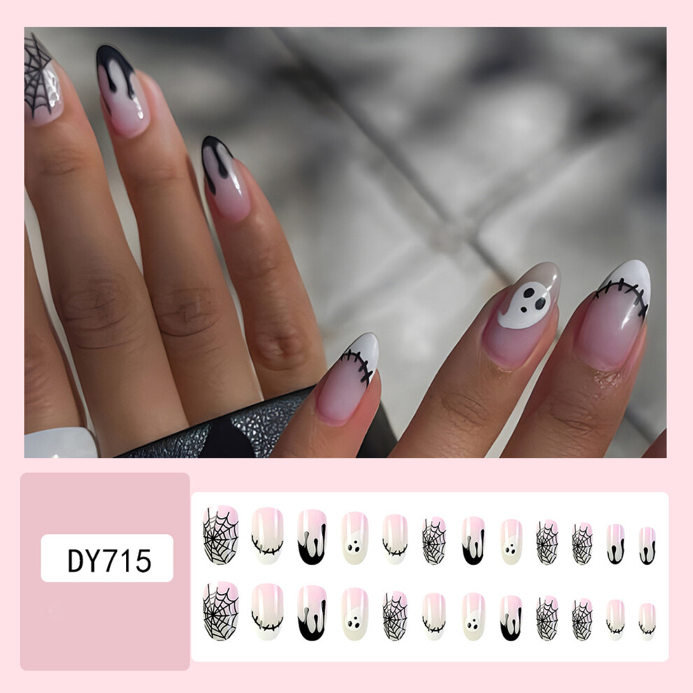 Reach-Tools (Standard) Halloween Ghost Fake Nails - Cute Spider Manicure For Women