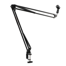 Steel Microphone Arm Stand 360 Flexible Noise Reduction for 3kg Microphones