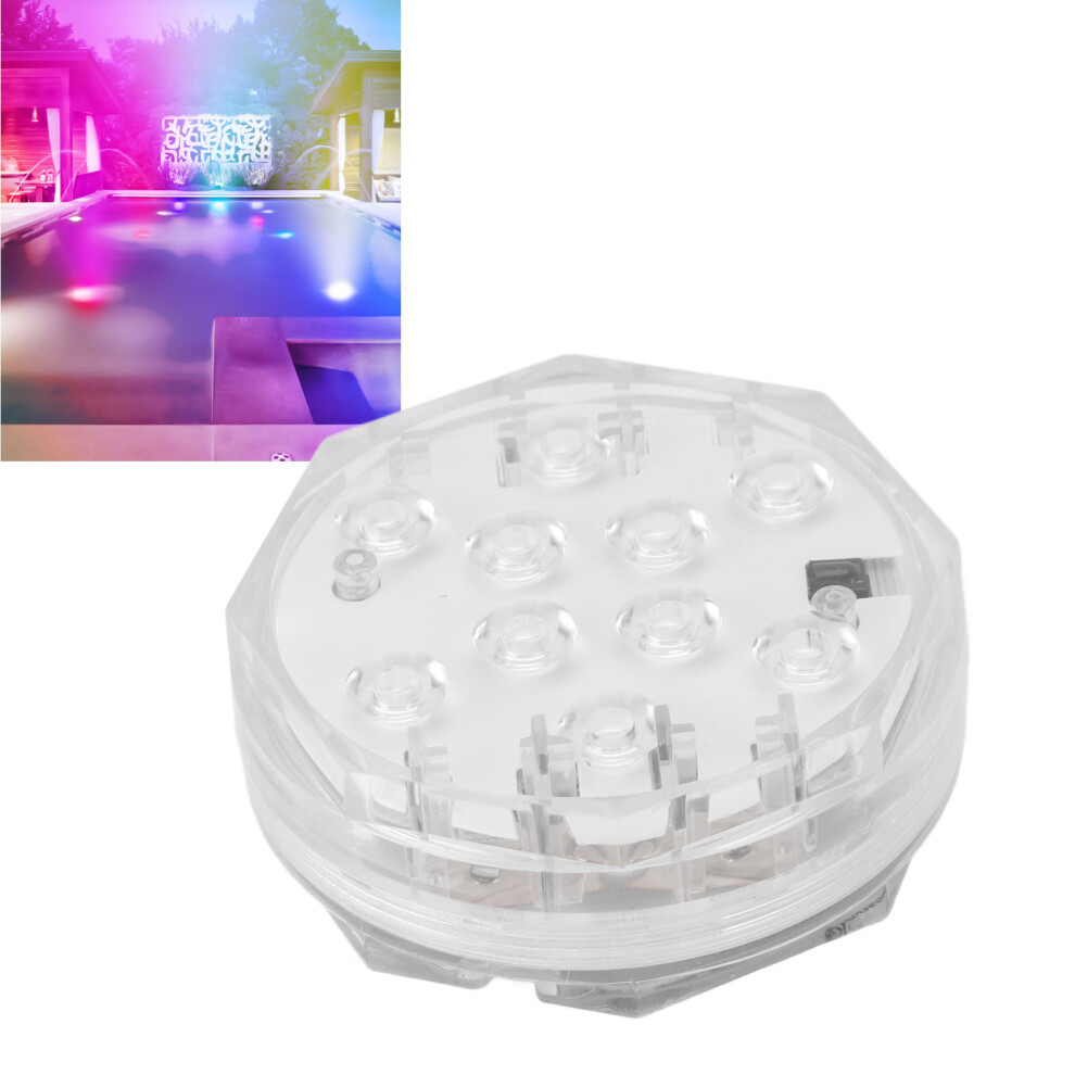 Led Submersible Pool With Remote, 3 Rgb & 15 Static Modes, Waterproof Ip68 Light 4941390966889