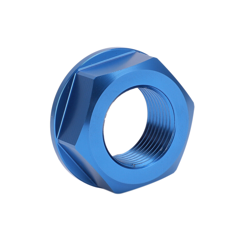 Aluminum Rear Wheel Axle Nut M20xp1.5 For Yamaha Yz/Yzfx/Wr (Blue) Blue 7901391531070
